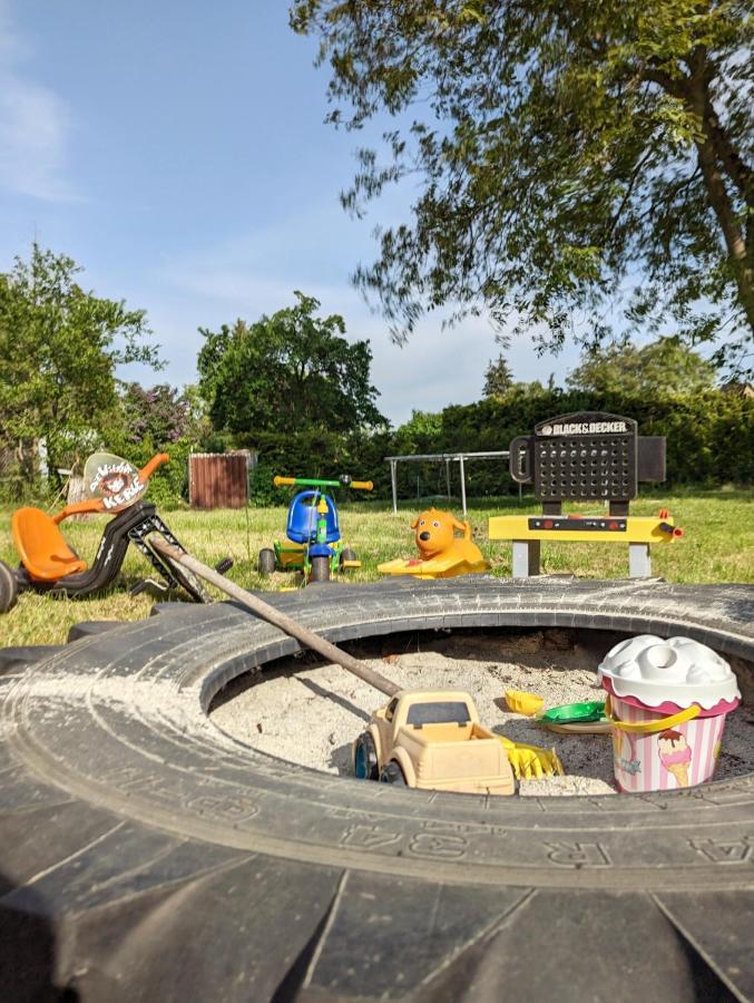 Ferienhaus Lausitz Lauta Buitenkant foto